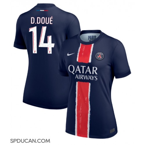 Zenski Nogometni Dres Paris Saint-Germain Desire Doue #14 Domaci 2024-25 Kratak Rukav